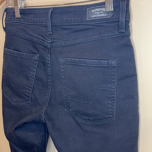 Levi’s Signature Modern Skinny Jeans | 28 | Black - Picture 5 of 9